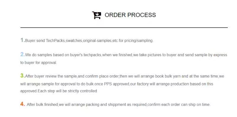 order process